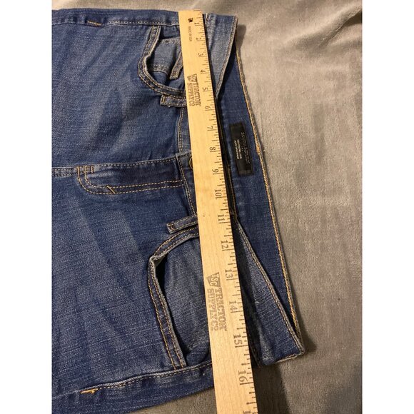 Banana Republic Women’s Mid-Rise Skinny Girlfriend Jeans - Dark Wash - Sz 12R - Picture 7 of 10